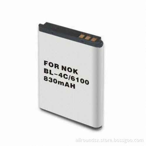 Li-ion Mobile Battery with Double IC Protection, Suitable for Nokia 6100/2560/5100/7200